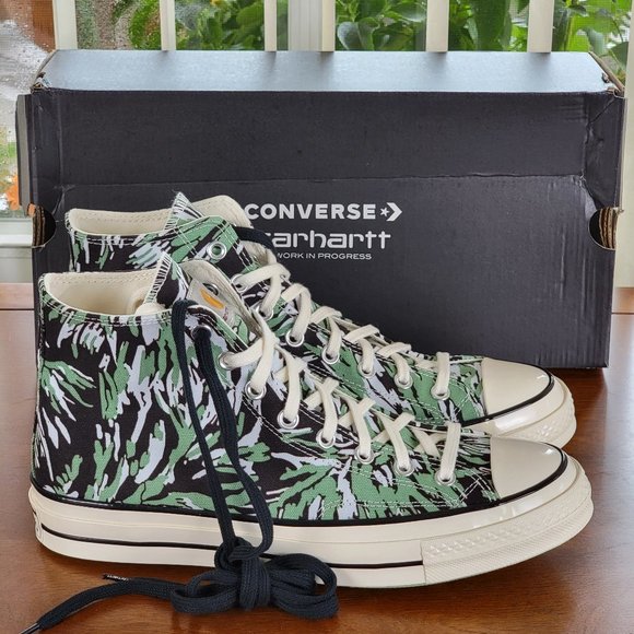 Converse x Carhartt WIP Chuck 70 Hi "Hinterland" 171237C Size Men's 9.5 NWB - Picture 2 of 14